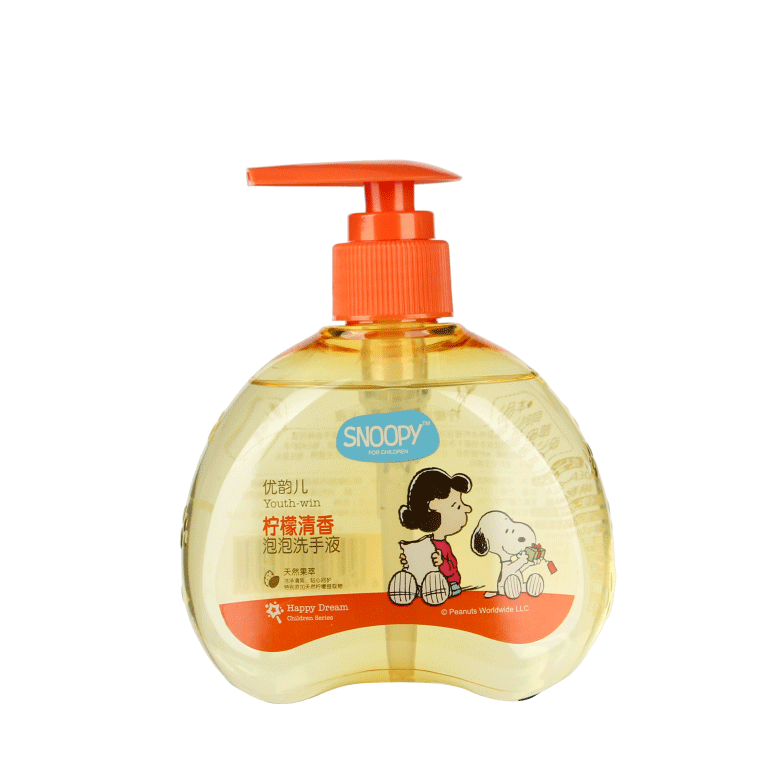 SNOOPY兒童檸檬清香泡沫洗手液