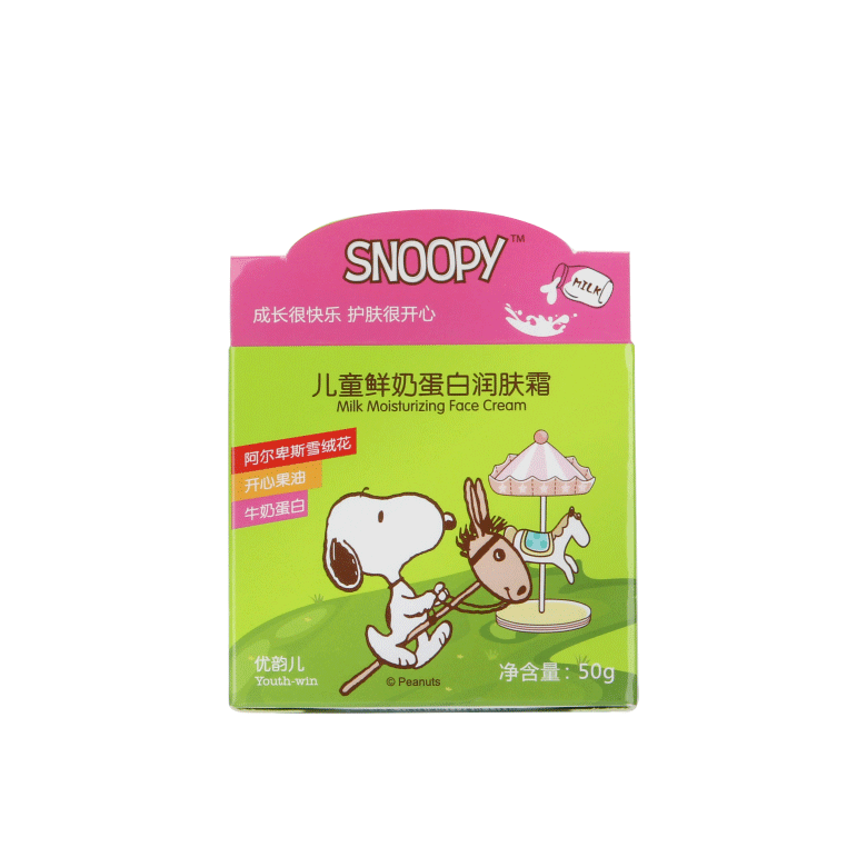 SNOOPY兒童鮮奶蛋白潤膚霜