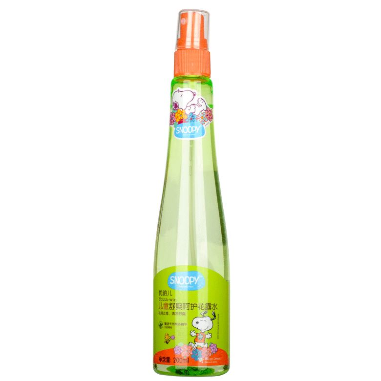 兒童舒爽呵護(hù)花露水正面（含天然薄荷）