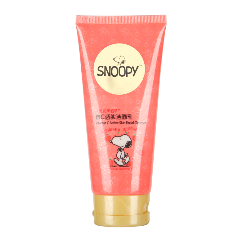 SNOOPY維C活膚潔面乳正面面