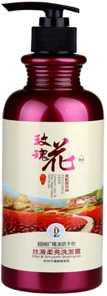 迪彩玫瑰花絲滑柔亮洗發(fā)露